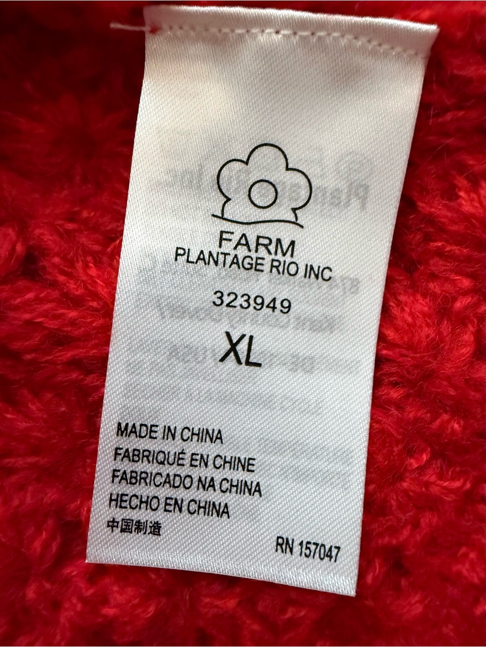 Farm Rio
Red Flower Texture Knit Cardigan - Picture 15 of 16